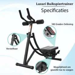 Luxari - Ab-Trainer Pro - Buikspiertrainer - Fitnessapparaat - Fitness Bank - Hometrainer 13 Luxari - Ab-Trainer Pro - Buikspiertrainer - Fitnessapparaat - Fitness Bank - Hometrainer -Merkloos Winkel 1200x1200 1602