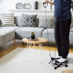 Luxari - 2-in-1 Verstelbare Weerstand - Stepper - Computer - 2 Weerstandskabels - Zwart/wit - Mini Stepper - Aerobic Stepper -Merkloos Winkel 1200x1200 1620