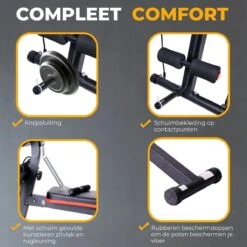 Fitnessbank - Halterbank Verstelbaar - Halterbank - Buikspierbank - Beentrainer - Fitness - 153 X 53 X 102 Cm -Merkloos Winkel 1200x1200 1626