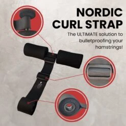 Hybrid Athlete® Nordic Curl Strap - Nordic Hamstring Curl Door Strap - Nordic Bench - Deurstrap - Door Strap Ancor At Home - Deuranker - Nordstick - Hamstring - Nordiccurl - Nordic Curl- KneesOverToes - Knees Over Toes - Ben Patrick - Glute Ham Raise -Merkloos Winkel 1200x1200 1646