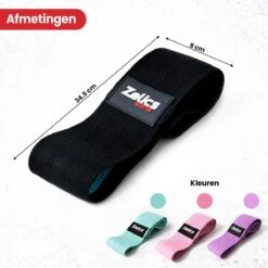 Zelics Sports - 4stuks Weerstandsbanden Voor Fitness Inclusief Work-Out Guide - Booty Bands - Resistance Bands - Fitness Elastiek - 4 Stuks Verschillende Weerstanden -Merkloos Winkel 1200x1200 1649
