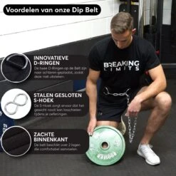 Breaking Limits Dip Belt – Dip Riem/Gordel – Gewicht Riem - Fitness, Crossfit & Calisthenics -Merkloos Winkel 1200x1200 1692