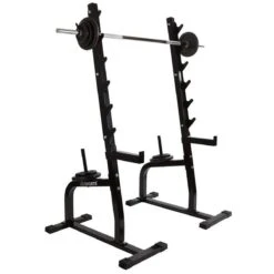 ScSPORTS® Squat Rack - Squat Rek - Halterstandaard - Tot 200 KG Belastbaar - Haltersteunen -Merkloos Winkel 1200x1200 1695