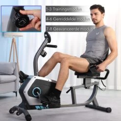 Ligfiets - FitBoostR Recumbent Bike - Hometrainer - 8 Trainingsniveaus - Met Hartslagsensor - Fitness Fiets 12 Ligfiets - FitBoostR Recumbent Bike - Hometrainer - 8 Trainingsniveaus - Met Hartslagsensor - Fitness Fiets -Merkloos Winkel 1200x1200 1702