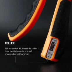 U-Fit One Teller Handtrainer 10 Tot 60kg - Verstelbare Handgrip - Handknijper - Vingertrainer - Onderarm Grip Trainer - Oranje - Incl Instructies -Merkloos Winkel 1200x1200 1738