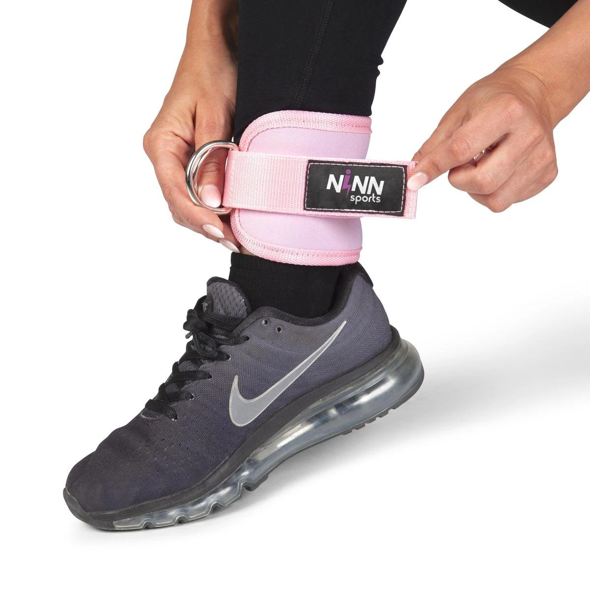 Fast Fit Ankle Strap - Fitness Enkelband - Roze - 1 Stuk 6 Fast Fit Ankle Strap - Fitness Enkelband - Roze - 1 Stuk - Afbeelding 4