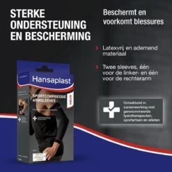 Hansaplast Sportcompressie Armsleeves - One Size - 1 Paar -Merkloos Winkel 1200x1200 1804