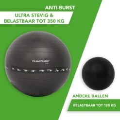 Tunturi Fitnessbal - Gymball - Swiss Ball - 75 Cm - Anti Burst - Inclusief Pomp - Zwart - Incl. Gratis Fitness App 13 Tunturi Fitnessbal - Gymball - Swiss Ball - 75 Cm - Anti Burst - Inclusief Pomp - Zwart - Incl. Gratis Fitness App -Merkloos Winkel 1200x1200 1809