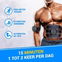 Zeitveldsales® - Buikspiertrainer - Afvallen - INCLUSIEF GRATIS BATTERIJEN - 2022 - Fitness - Ab Trainer - Ems - Sixpack -Merkloos Winkel 1200x1200 1846