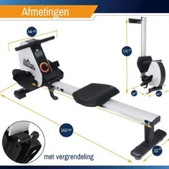 Roeitrainer Met 8 Weerstandsniveaus - Roeimachine Inklapbaar - Roeiapparaat Met Trainingscomputer -Merkloos Winkel 1200x1200 1861