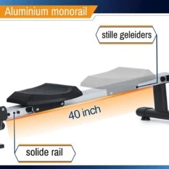 Roeitrainer Met 8 Weerstandsniveaus - Roeimachine Inklapbaar - Roeiapparaat Met Trainingscomputer -Merkloos Winkel 1200x1200 1862