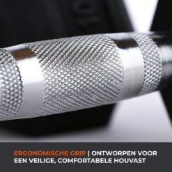 Core Power Hexa Dumbells Set - 2x 12,5 Kg - Gewichten Met Rubber Coating En Verchroomde Grip - Geschikt Voor Professioneel Gebruik, CrossFit En Thuis Fitness - Verkrijgbaar Van 1 Tm 25 Kg -Merkloos Winkel 1200x1200 1869