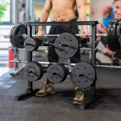 Dumbbel Halterrek Staal Dumbbel Rack Met 3 Niveaus Gewichtenstandaard Voor Sport HM-YAHEE-610866