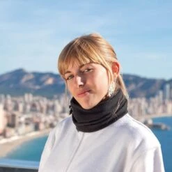 Colsjaal - Muts - Nekwarmer - Sjaal - Winter - 2-in-1 - Dames - Heren - Fleece - Zwart -Merkloos Winkel 1200x1200 196