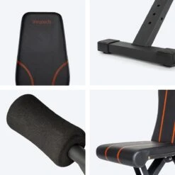 LifeGoods Fitness Halterbank - Verstelbaar - Inklapbaar - Zwart/Rood -Merkloos Winkel 1200x1200 1987