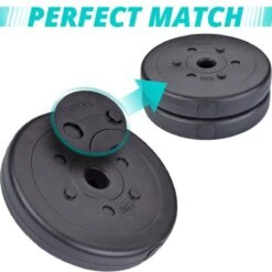 ScSPORTS® Gewichten Set 20 KG - Kunststof - 4 X 5 Kg - 30 Mm - Halterschijven -Merkloos Winkel 1200x1200 2003