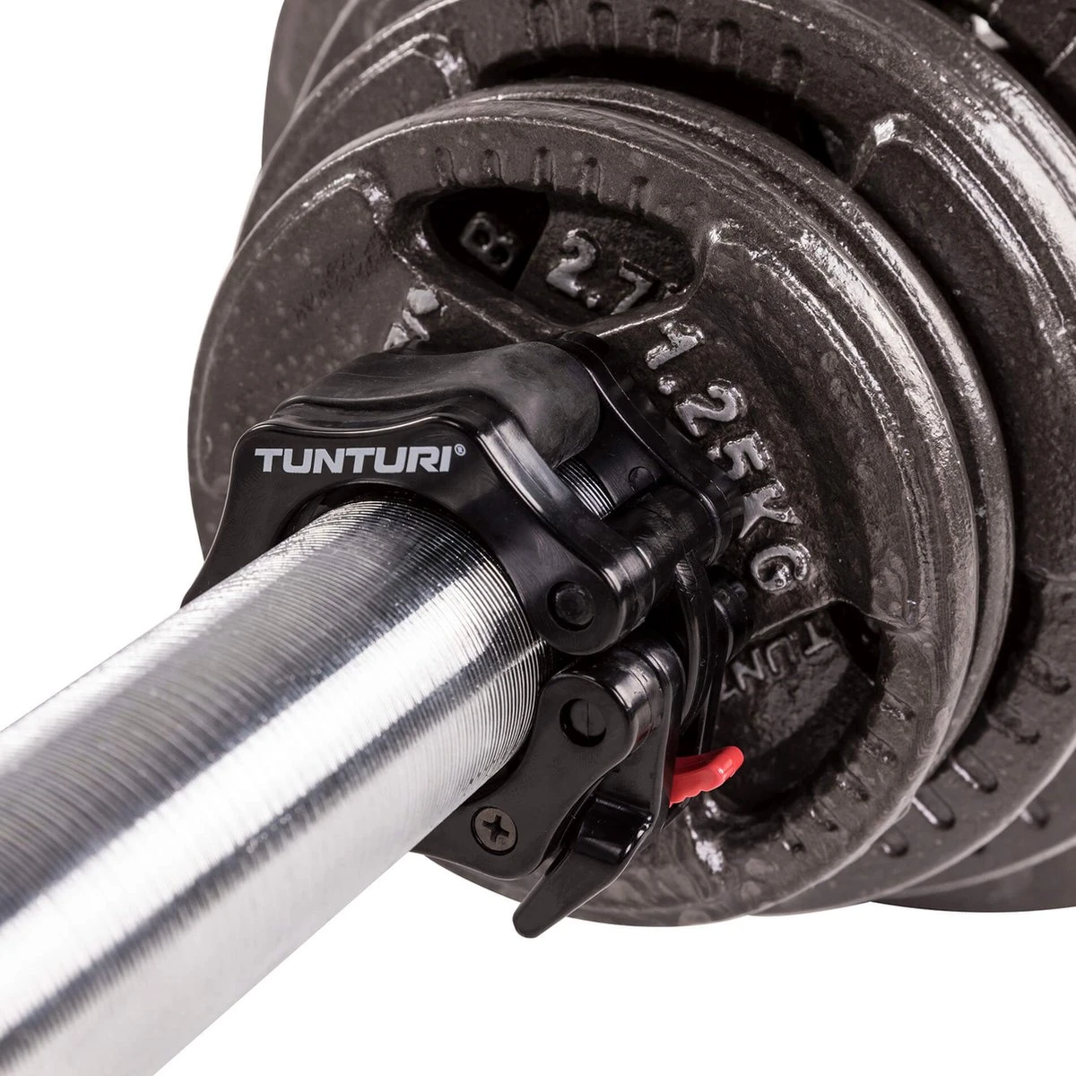 Tunturi Olympic Lock Jaw Collars - Halterstangsluiters - Paar - Zwart 5 Tunturi Olympic Lock Jaw Collars - Halterstangsluiters - Paar - Zwart - Afbeelding 3