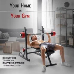 Sportstech BRT300 - Innovatieve Halterbank - Houder Voor Gewichten - Opklapbaar - Antislip -Merkloos Winkel 1200x1200 2133