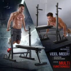 Sportstech BRT300 - Innovatieve Halterbank - Houder Voor Gewichten - Opklapbaar - Antislip -Merkloos Winkel 1200x1200 2134