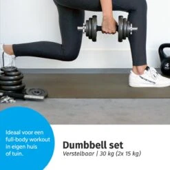 Verstelbare Dumbbell Set 30 Kg Met Koffer - Gietijzeren Gewichten - 2x 15 Kg -Merkloos Winkel 1200x1200 2152