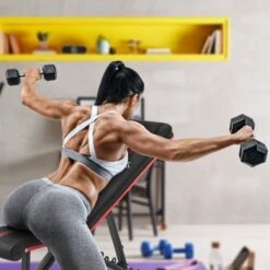 KM-Fit Multifunctionele Opvouwbare Gewichtsbank Full Body Workout Fitness Sport -Merkloos Winkel 1200x1200 2156