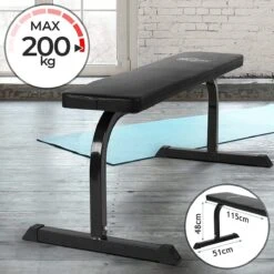 Physionics - Multifunctionele Fitness Halterbank - Home Gym - Voor Verschillende Oefeningen En Training - Zwart -Merkloos Winkel 1200x1200 2176