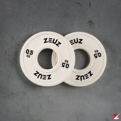 ZEUZ® Halterschijf 2 Stuks 0.5 KG – 1 KG Gewichten Set – Voor 50 Mm Halter – Crossfit & Fitness – Metaal & Rubber -Merkloos Winkel 1200x1200 2190