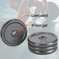 4x5kg Halterschijven Set - 20kg - Gietijzer - 30mm - Gewichten - 5kg - Halterset -Merkloos Winkel 1200x1200 2205