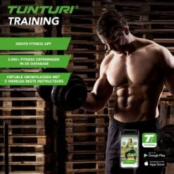 Tunturi Dumbbellset - Halterset - Totaal 15 Kg - Zwart Vinyl - Incl. Gratis Fitness App 16 Tunturi Dumbbellset - Halterset - Totaal 15 Kg - Zwart Vinyl - Incl. Gratis Fitness App -Merkloos Winkel 1200x1200 2219