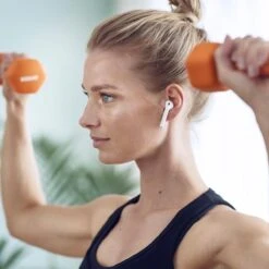 Basic-Fit® Dumbbells - Dumbells Set - 2 X 2 Kg - Rubber - Oranje -Merkloos Winkel 1200x1200 2250