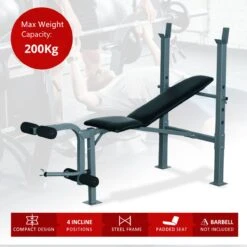 Fitnessbank - Bankdrukbank - Krachttraining - Fitness Bank - Bench Press - Leg Curl 23 Fitnessbank - Bankdrukbank - Krachttraining - Fitness Bank - Bench Press - Leg Curl -Merkloos Winkel 1200x1200 2326