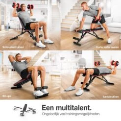Sportstech BRT400 | Opklapbare Halterbank | Compleet Opgebouwd Geleverd | Buiktrainer | Veilig Vergrendelsysteem -Merkloos Winkel 1200x1200 2352