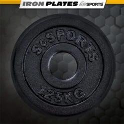 ScSPORTS® Halterschijven Set 5 Kg - Gietijzer - 30 Mm - 4x1,25 Kg - Gewichten -Merkloos Winkel 1200x1200 2411