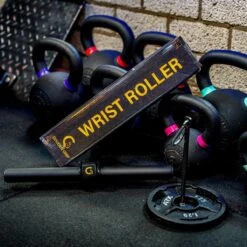 Gouden Grip Wrist Roller + GRATIS Griptraining E-book - Onderarm Trainer Kabel Roller - Grip Training - Pols Arm Trainer - Forearm Blaster - -Merkloos Winkel 1200x1200 2463