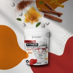 Jawliner Fitness Kauwgom Cinnamon Honey - Kaak Trainer Voor Kaakspier Oefeningen - Strakke Kaaklijn -Merkloos Winkel 1200x1200 2473