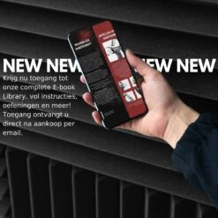 U-Fit One Metal Handtrainer 90kg Met 2 Soft Touch Sleeves - Grip Trainer - Handknijper - Knijphalter - Armtrainer - Hand Knijper - Handgripper - Heavy Gripper - Onderarm - Buigveer -Merkloos Winkel 1200x1200 2477