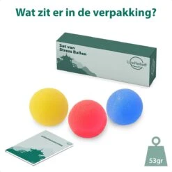 WeRelieff Stressbal Voor Hand - Set Van 3 Ronde Stressballen Voor Kinderen & Volwassenen - Hand Trainer In Rood Geel Blauw 17 WeRelieff Stressbal Voor Hand - Set Van 3 Ronde Stressballen Voor Kinderen & Volwassenen - Hand Trainer In Rood Geel Blauw -Merkloos Winkel 1200x1200 2510