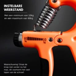 U-Fit One Oranje Handtrainer Met Vingertrainer - Handknijper Set - Knijphalter - Onderarm Trainer - Vinger - Fitness -Merkloos Winkel 1200x1200 2530