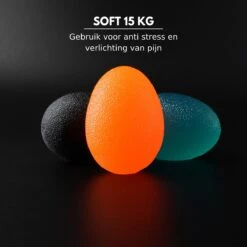 U Fit One® 3 Delige Stressbal Set Met Handleiding - Stressballen - Fidget - Handtrainer - Handknijper - Knijphalter- Onderarm Trainer - Grijper - Hand & Grip Trainer - RSI - Pols - Fitness - Ufitone -Merkloos Winkel 1200x1200 2576