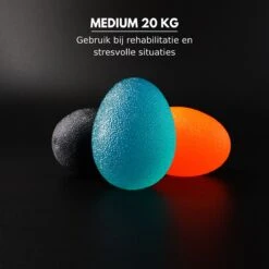 U Fit One® 3 Delige Stressbal Set Met Handleiding - Stressballen - Fidget - Handtrainer - Handknijper - Knijphalter- Onderarm Trainer - Grijper - Hand & Grip Trainer - RSI - Pols - Fitness - Ufitone -Merkloos Winkel 1200x1200 2577