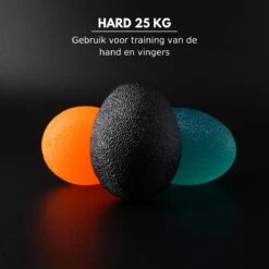 U Fit One® 3 Delige Stressbal Set Met Handleiding - Stressballen - Fidget - Handtrainer - Handknijper - Knijphalter- Onderarm Trainer - Grijper - Hand & Grip Trainer - RSI - Pols - Fitness - Ufitone -Merkloos Winkel 1200x1200 2578