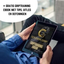 Gouden Grip Handknijpers Beginnersset Level 1-3 (23-68kg) + GRATIS Griptraining E-book - Handtrainer - Handgrippers - Handknijper Fitness - Knijphalter - Onderarm Trainer - Handtrainers - Heavy Grip - Buigveer -Merkloos Winkel 1200x1200 2582