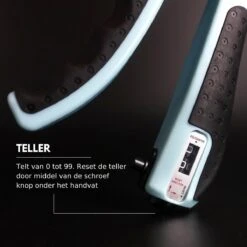 U-Fit One Teller Handtrainer 10 Tot 60kg - Verstelbare Handgrip - Handknijper - Vingertrainer - Onderarm Grip Trainer - Lichtblauw -Merkloos Winkel 1200x1200 2597