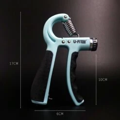 U-Fit One Teller Handtrainer 10 Tot 60kg - Verstelbare Handgrip - Handknijper - Vingertrainer - Onderarm Grip Trainer - Lichtblauw -Merkloos Winkel 1200x1200 2602
