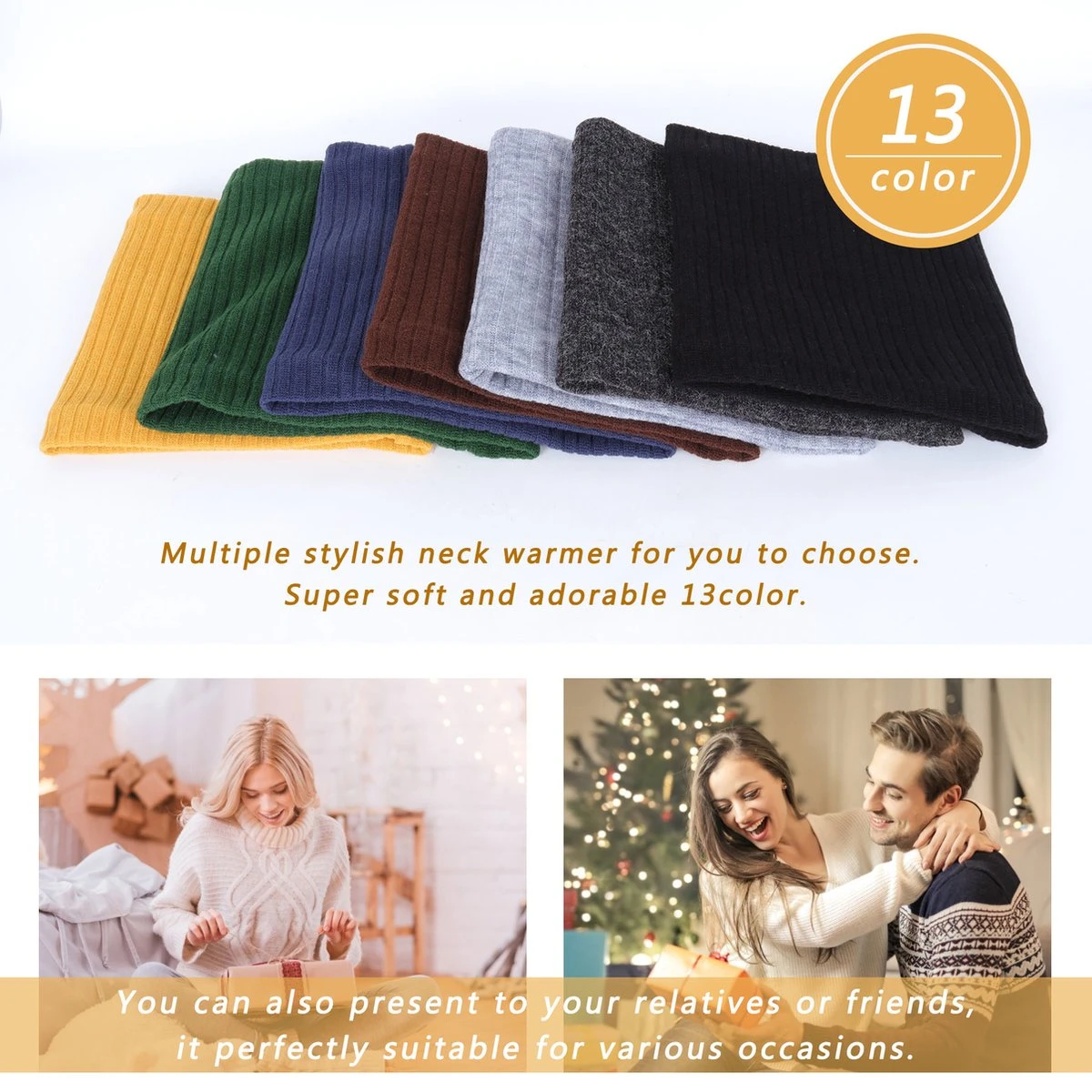 Su.B.dgn Nekwarmer Heren En Dames - Winter Nek Sjaal Dubbele Lagen Voor Buiten Sporten Fietsen Motor Colsjaal - Uniseks - Zwart 7 Su.B.dgn Nekwarmer Heren En Dames - Winter Nek Sjaal Dubbele Lagen Voor Buiten Sporten Fietsen Motor Colsjaal - Uniseks - Zwart - Afbeelding 5