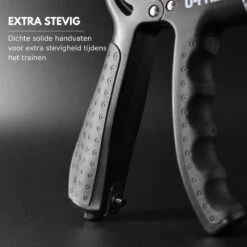 U-Fit One Teller Handtrainer 10 Tot 60kg - Verstelbare Handgrip - Handknijper - Vingertrainer - Onderarm Grip Trainer - Zwart -Merkloos Winkel 1200x1200 2676