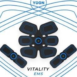 Vitality EMS Trainer Digital Display En NL Handleiding - Vernieuwd 2022 Model - USB Snel Oplaadbare Lithium Accu - Buikspier Trainer Elektrisch Thuis Sporten - Nu Met Gratis EBook - Cadeau Tip -Merkloos Winkel 1200x1200 2741