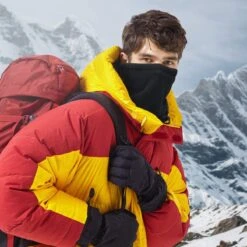 TwinQ Colsjaal Fleece - Bandana- Nekwarmer - Sjaal - Zwart Grijs - 2 Stuks -Merkloos Winkel 1200x1200 276