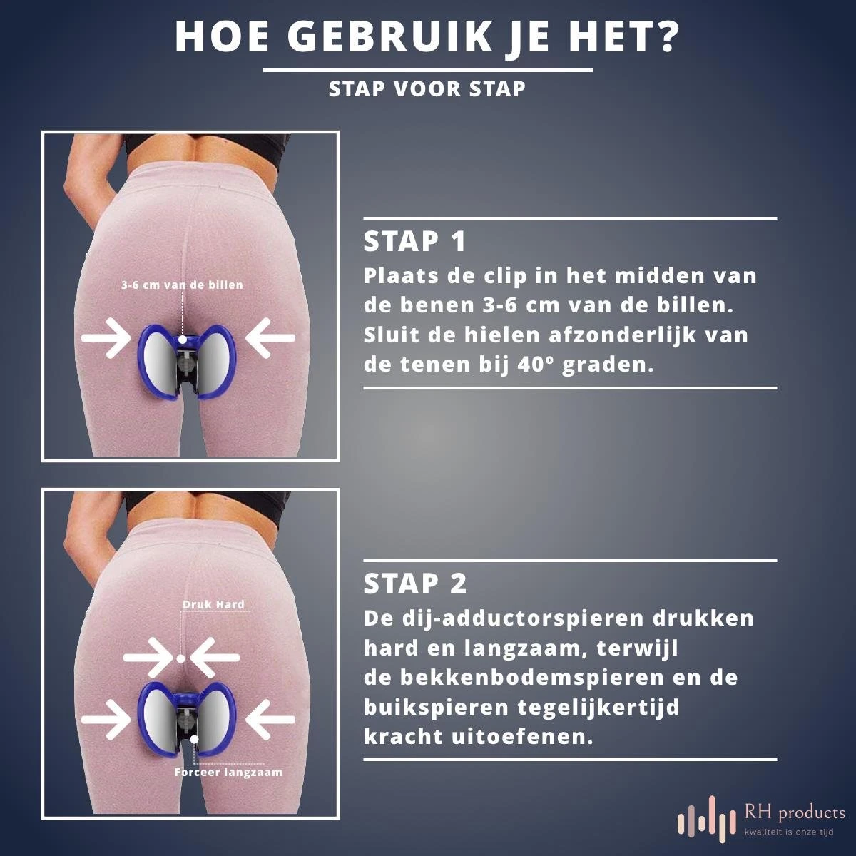 Merkloos Thuis Billen Trainer Fitness Apparaat - Heup En Bekkenbodem Trainen - Incl. Schema - Vet Verliezen 6 Merkloos Thuis Billen Trainer Fitness Apparaat - Heup En Bekkenbodem Trainen - Incl. Schema - Vet Verliezen - Afbeelding 4