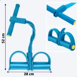 AWEMOZ Elastische Buikspiertrainers - Inclusief Springtouw - Ab Trainer - Ab Roller - Ab Wheel - Buikspierwiel - Buikspieren - Total Abs -Merkloos Winkel 1200x1200 2820